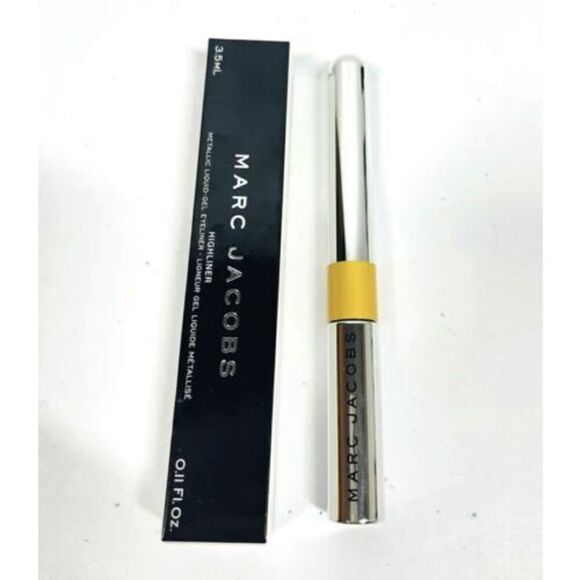 MARC JACOBS GOLD GETTER Highliner Metallic Liquid Gel Eyeliner ~ Waterproof NIB - Picture 1 of 3